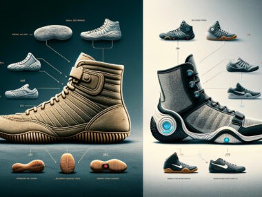 wrestling shoes