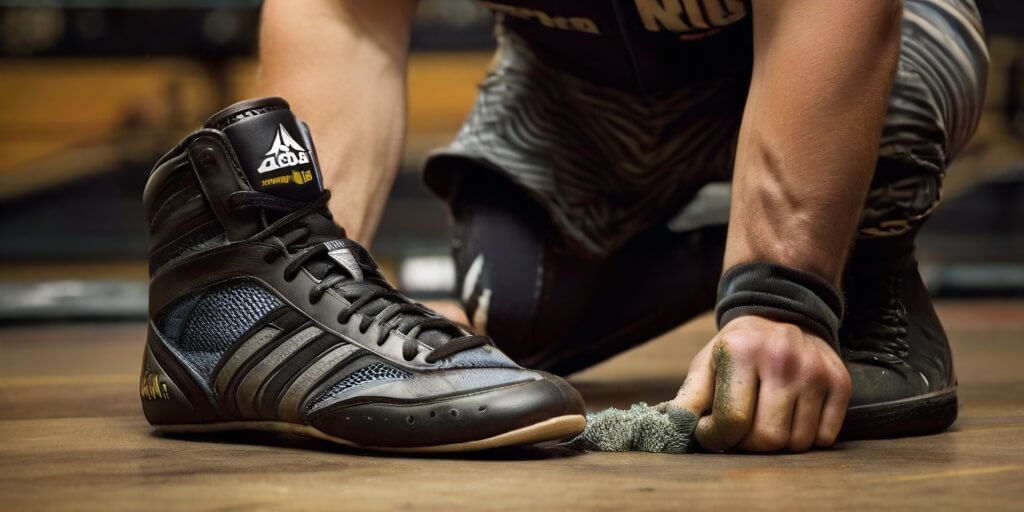 wrestling shoes