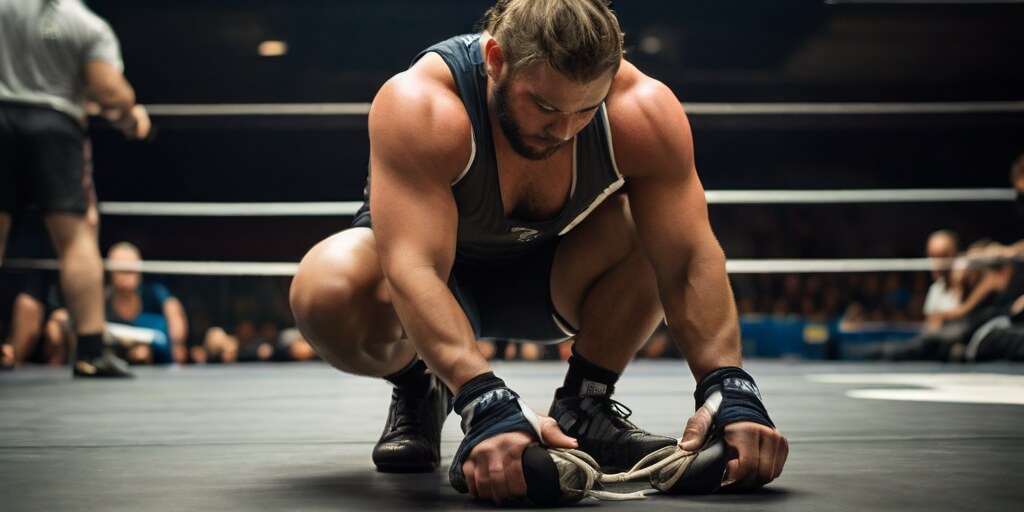 wrestling shoes